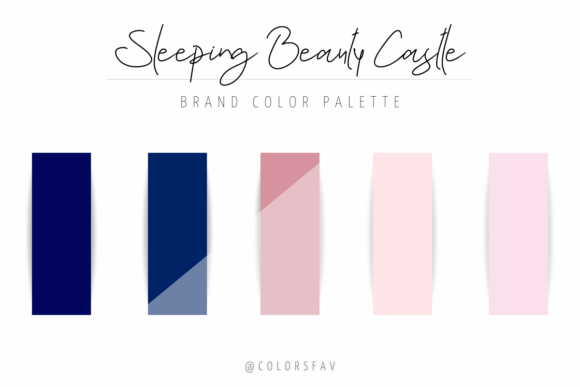 Brand Color Sleeping Beauty Castle Media