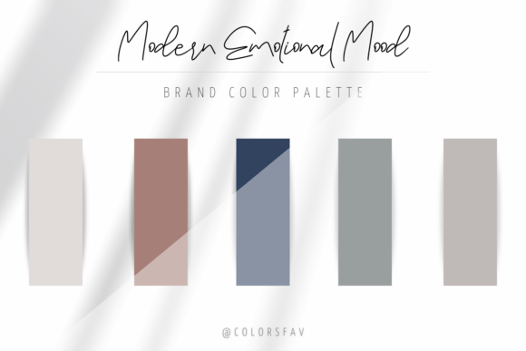 Brand Modern Emotional Mood Bundle: Elevating Brand Identity Through Color Psychology