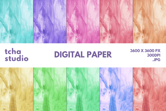 Exploring the Versatility of Abstract Texture Watercolor Digital Papers
