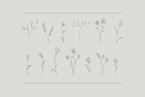 Floral Elements: A Versatile Tool for Branding and Design Projects