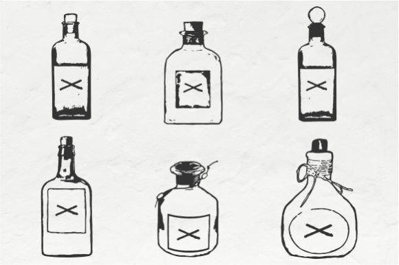 Halloween Poison Bottle Vintage Vector: A Creative Asset for Seasonal and Everyday Projects