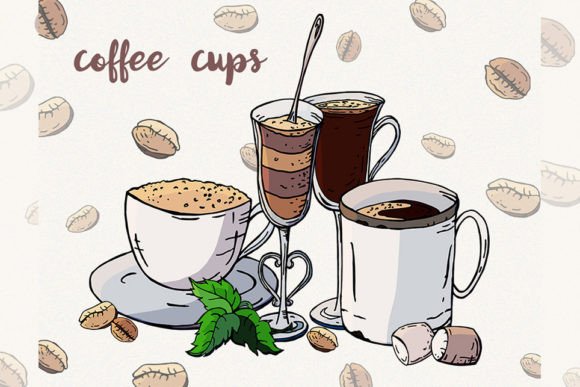 High Quality Coffee Clipart and Sweets Clipart: A Versatile Resource for Creative Projects