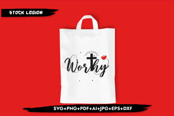 Worthy - Christian SVG: A Versatile Design for Creative and Professional Projects